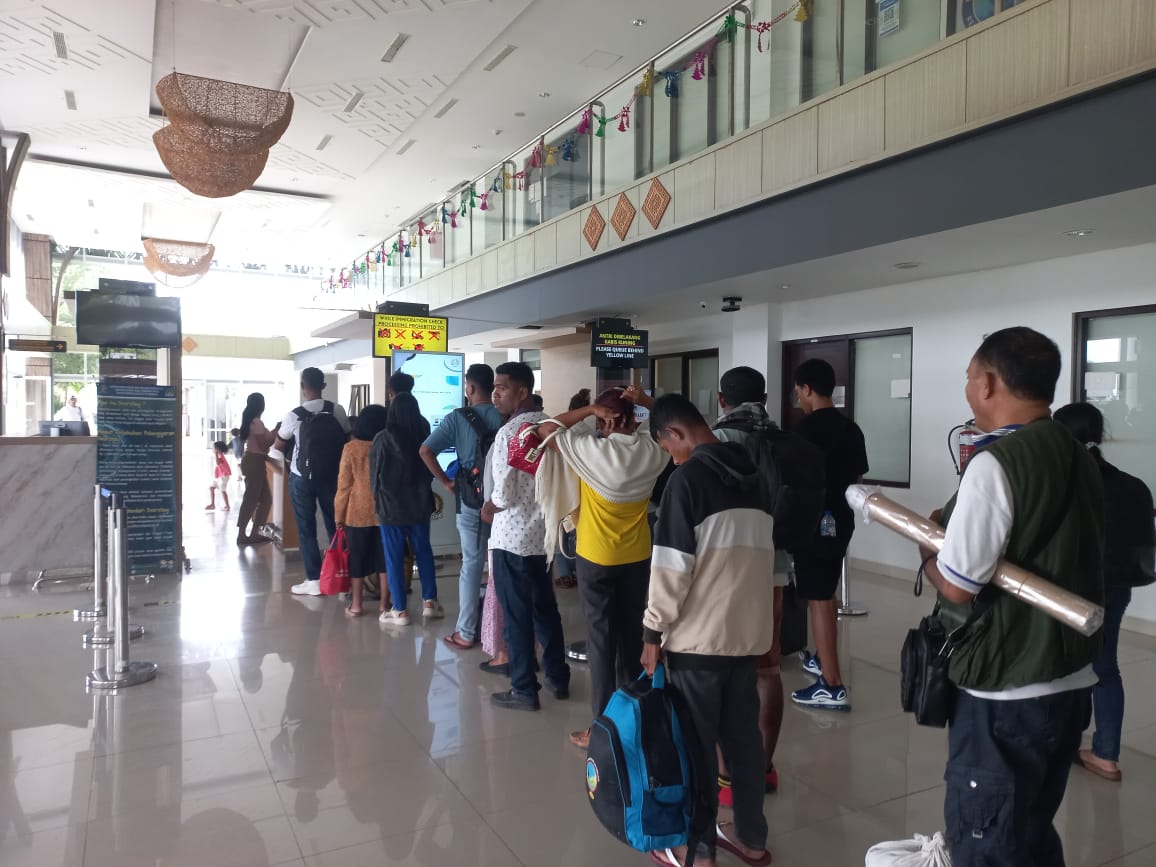 IMIGRASI ATAMBUA MELAYANI 15.840 PELINTAS SELAMA PERIODE NATAL DAN TAHUN BARU 2024/2025